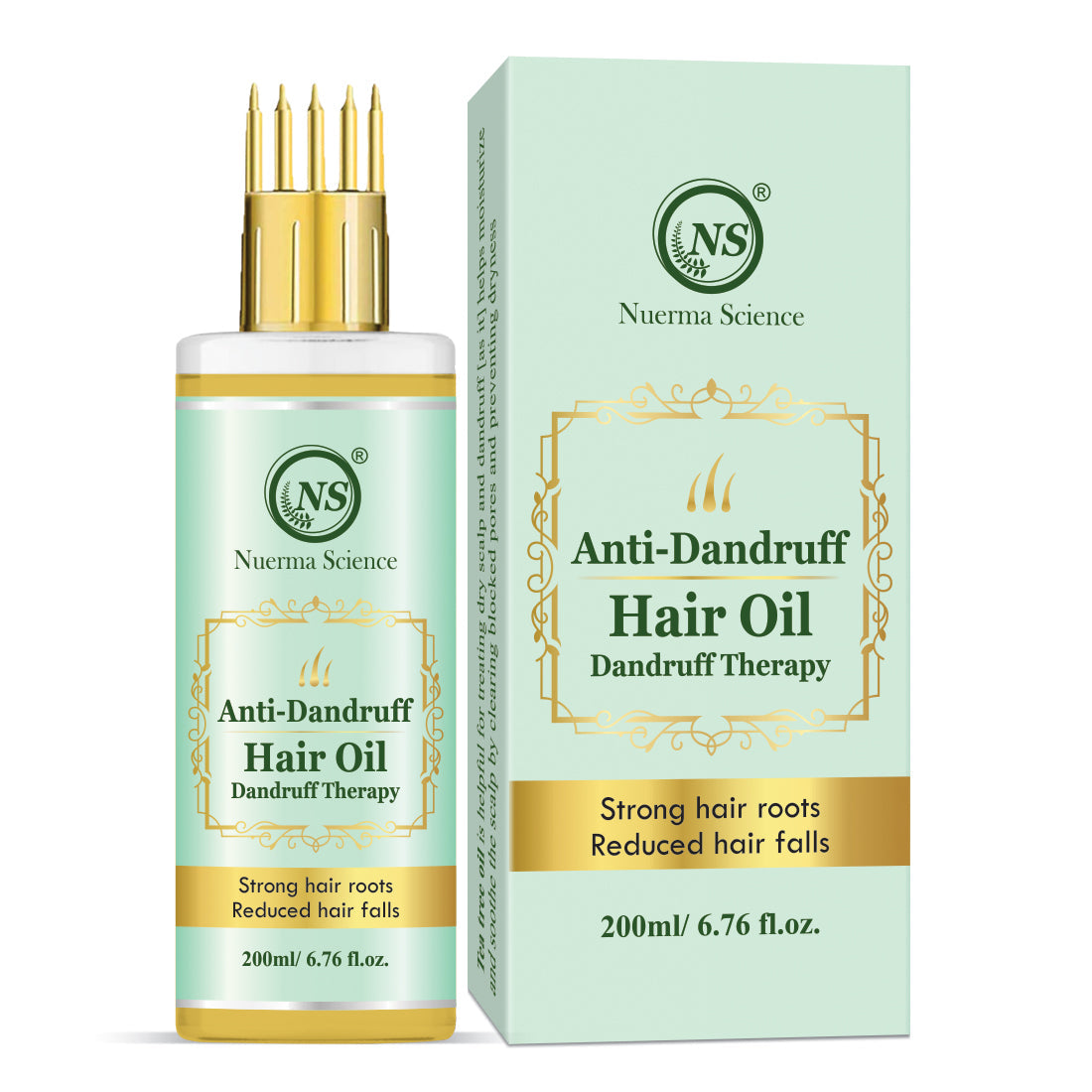 Nuerma Science Anti-Dandruff Hair Oil | Dandruff Relief & Scalp Rejuvenation