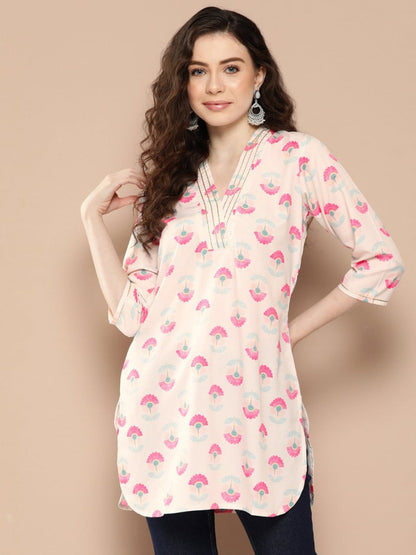 Ahalyaa Floral Printed Tunic