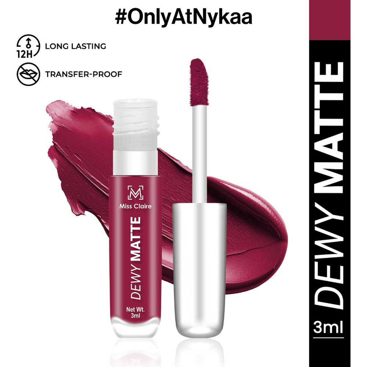 Miss Claire Dewy Matte Lip Color - 20 Berryfique