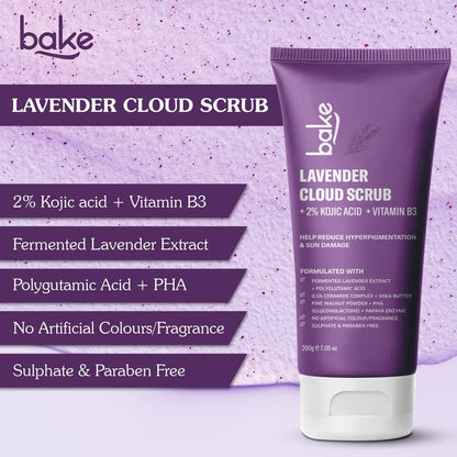 Bake 2% Kojic Acid Lavender Smoothie Body Scrub