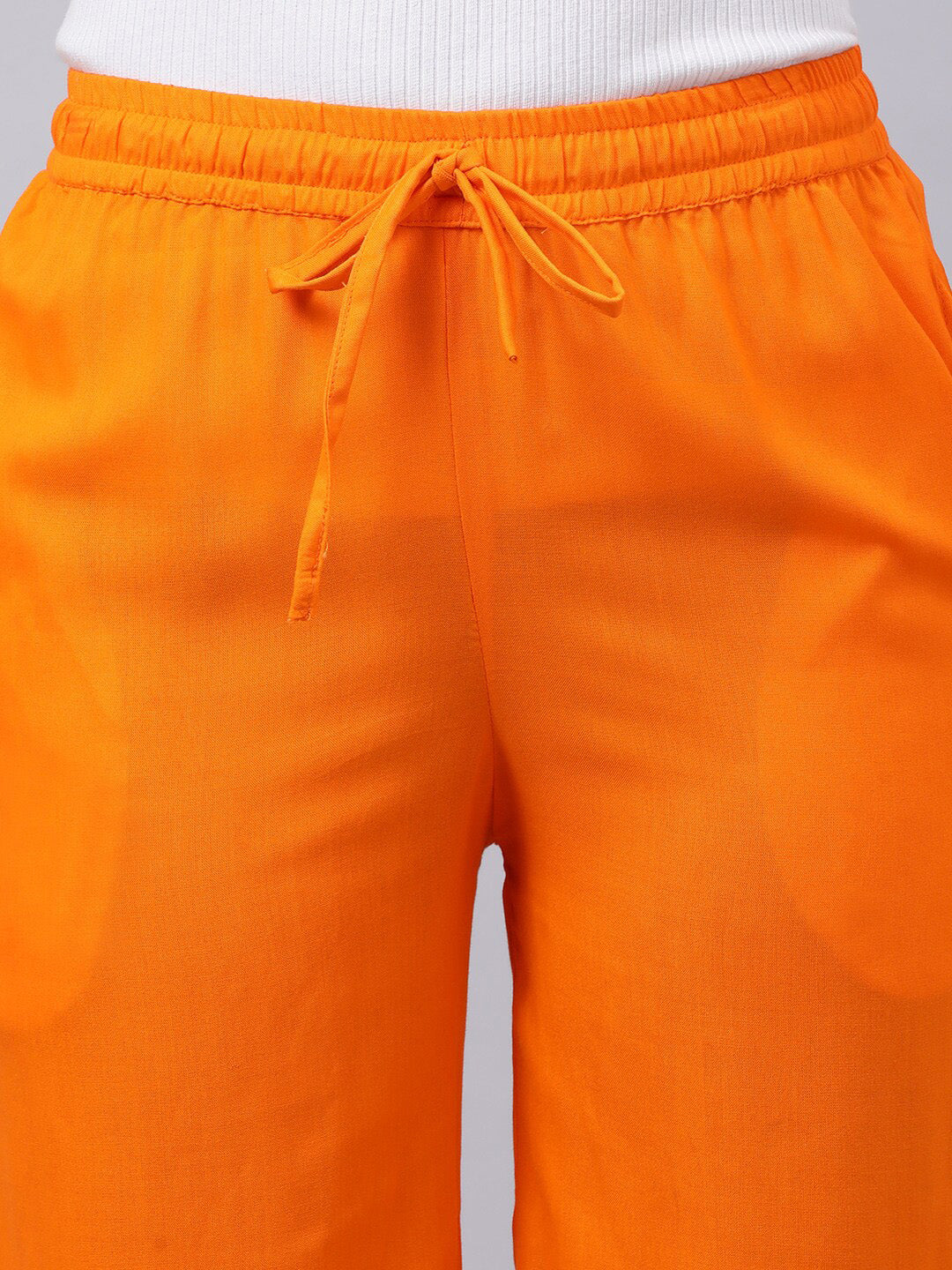 Souchii Women Orange Trousers