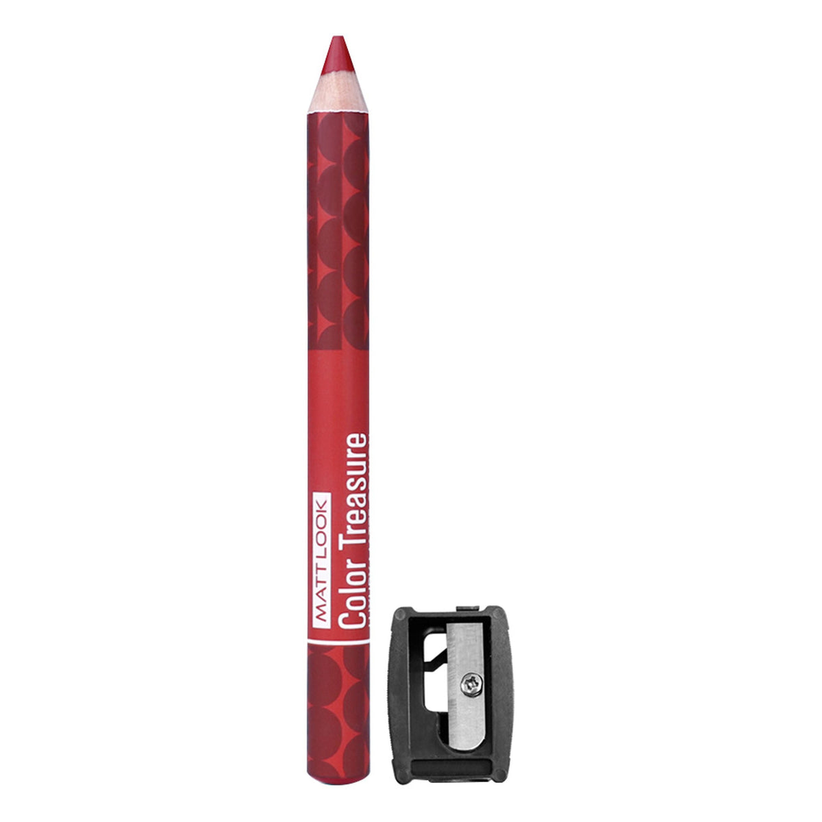 Matt Look Color Treasure Luxury Matte Lip Pencil Crayon - 03 Red Fantasy