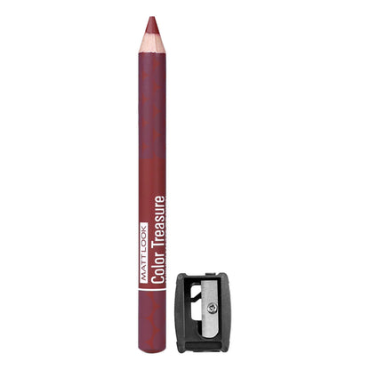 Matt Look Color Treasure Luxury Matte Lip Pencil Crayon - 04 Loveable Wine