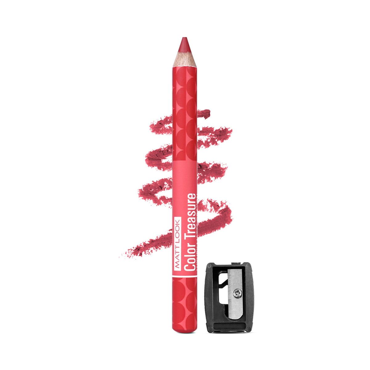 Matt Look Color Treasure Luxury Matte Lip Pencil Crayon - 10 Rose Ritual