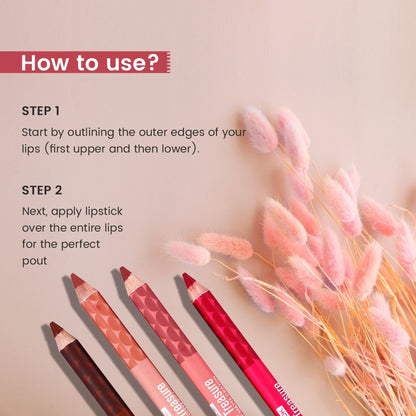 Matt Look Color Treasure Luxury Matte Lip Pencil Crayon - 10 Rose Ritual
