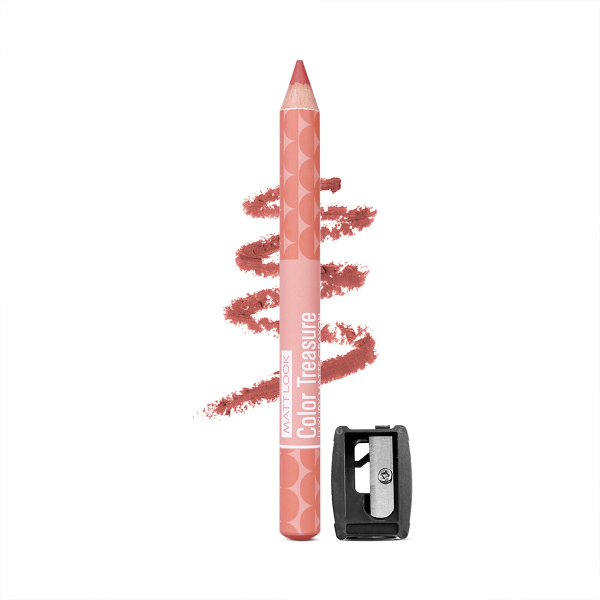Matt Look Color Treasure Luxury Matte Lip Pencil Crayon - 14 Natural Nude