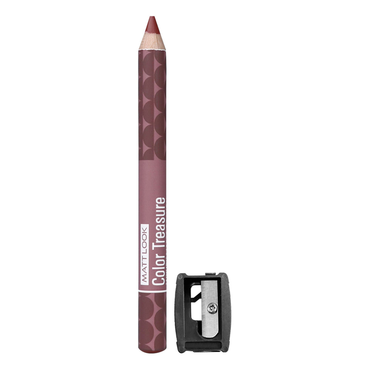 Matt Look Color Treasure Luxury Matte Lip Pencil Crayon - 15 Glazed Mauve