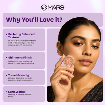 MARS Cosmetics Starlit Pot Eyeshadow - 03