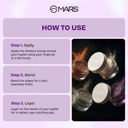 MARS Cosmetics Starlit Pot Eyeshadow - 03