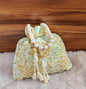 Joban Fashion Potli Bags - Light Green