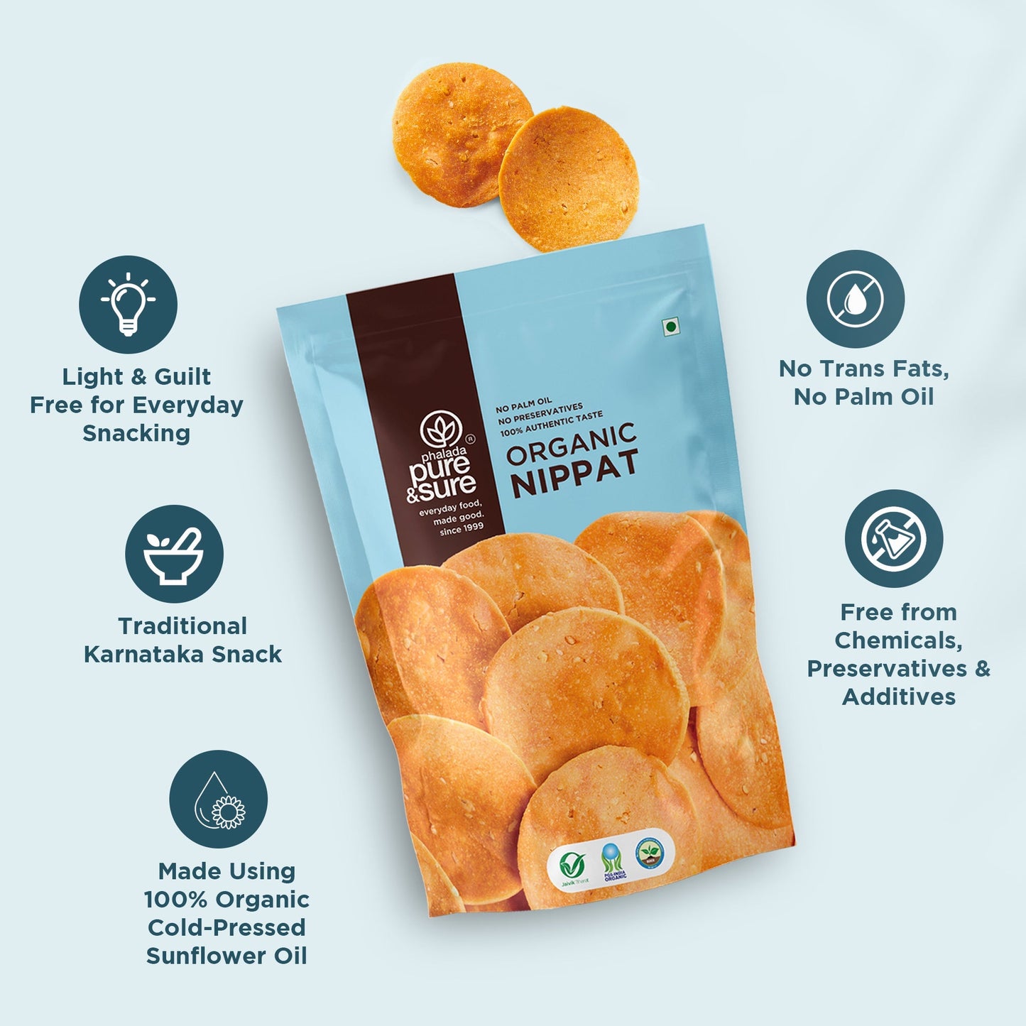 Pure & Sure Organic Nippat
