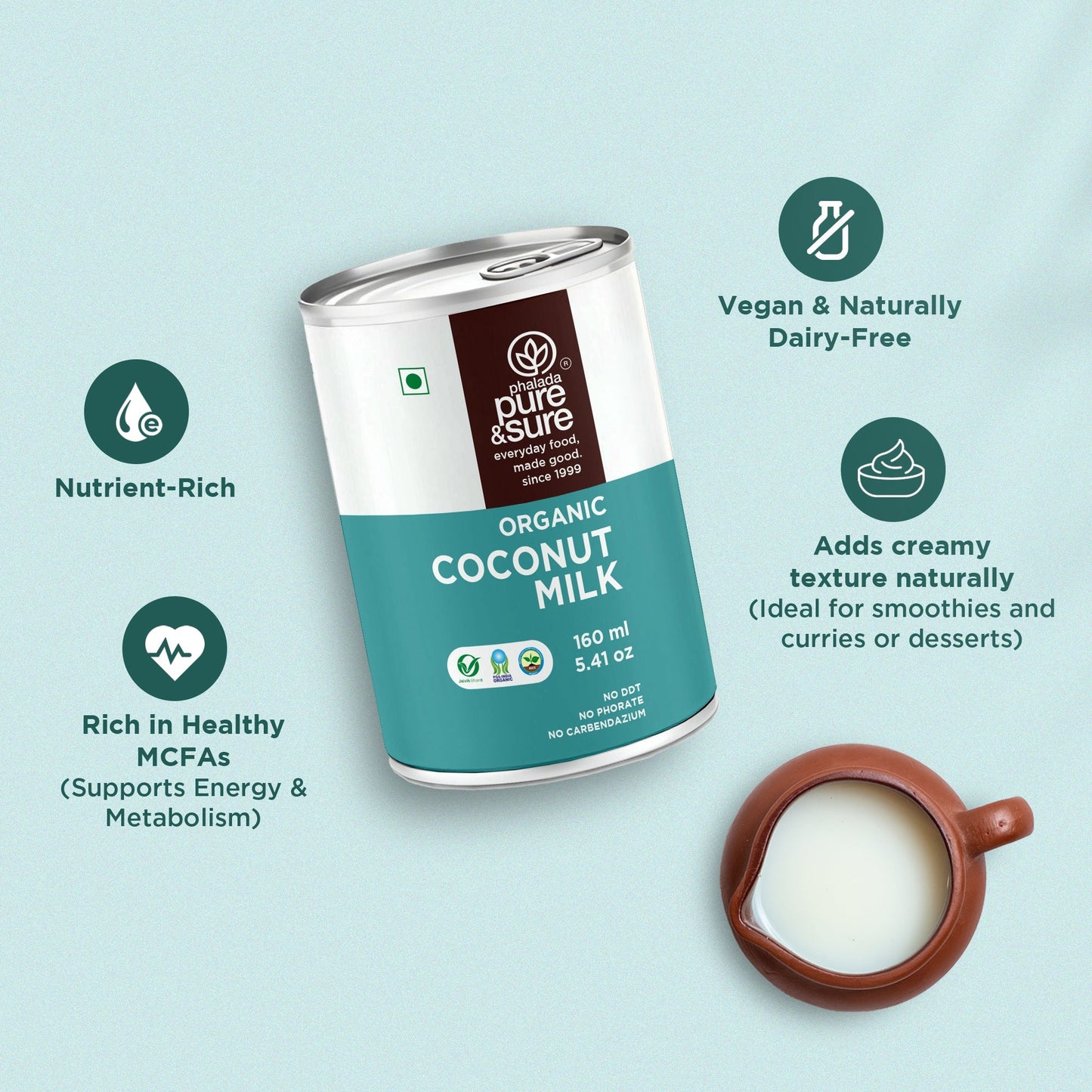 Pure & Sure Organic Coconut Milk