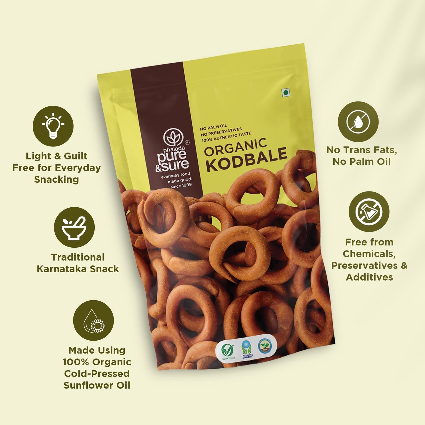 Pure & Sure Organic Kodbale