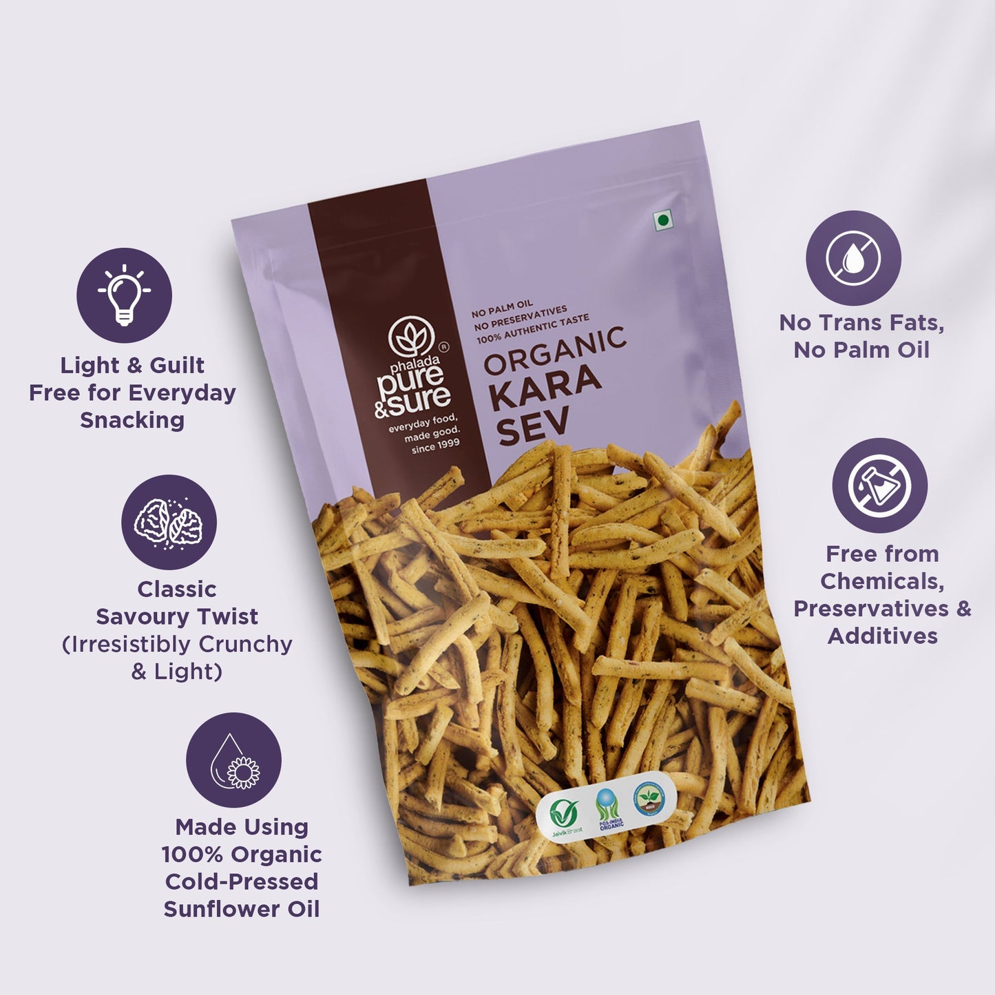 Pure & Sure Organic Kara Sev