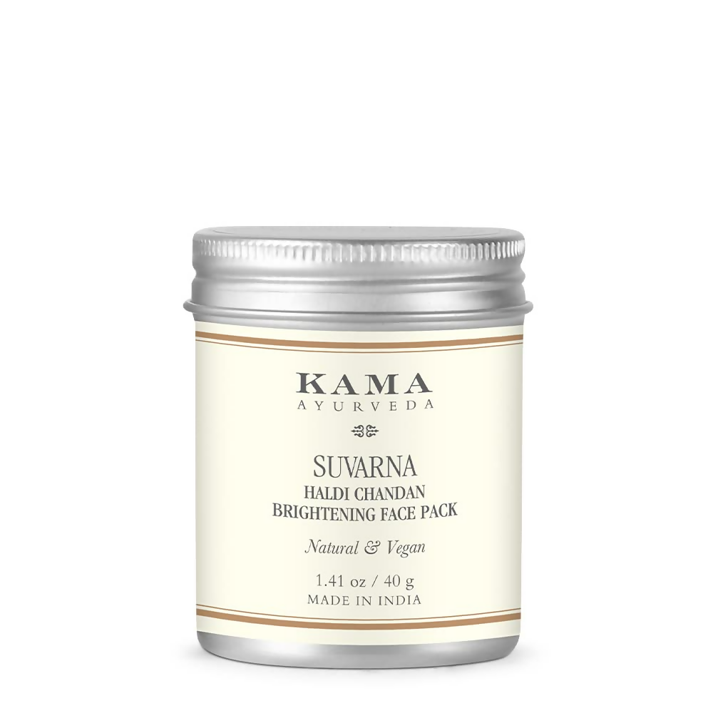 Kama Ayurveda Suvarna Haldi Chandan Brightening Face Pack