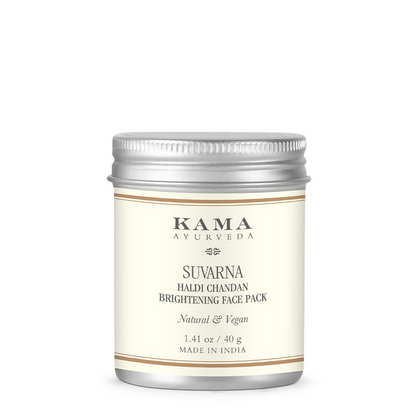 Kama Ayurveda Suvarna Haldi Chandan Brightening Face Pack