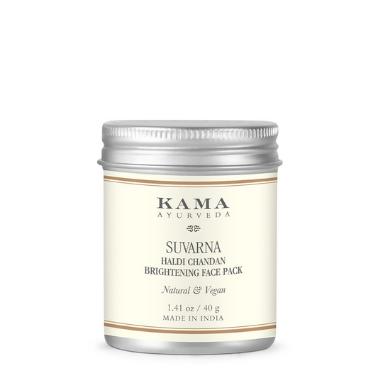 Kama Ayurveda Suvarna Haldi Chandan Brightening Face Pack