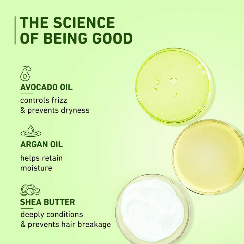 Plum Avocado Hair Mask For Dry and Frizzy Hair