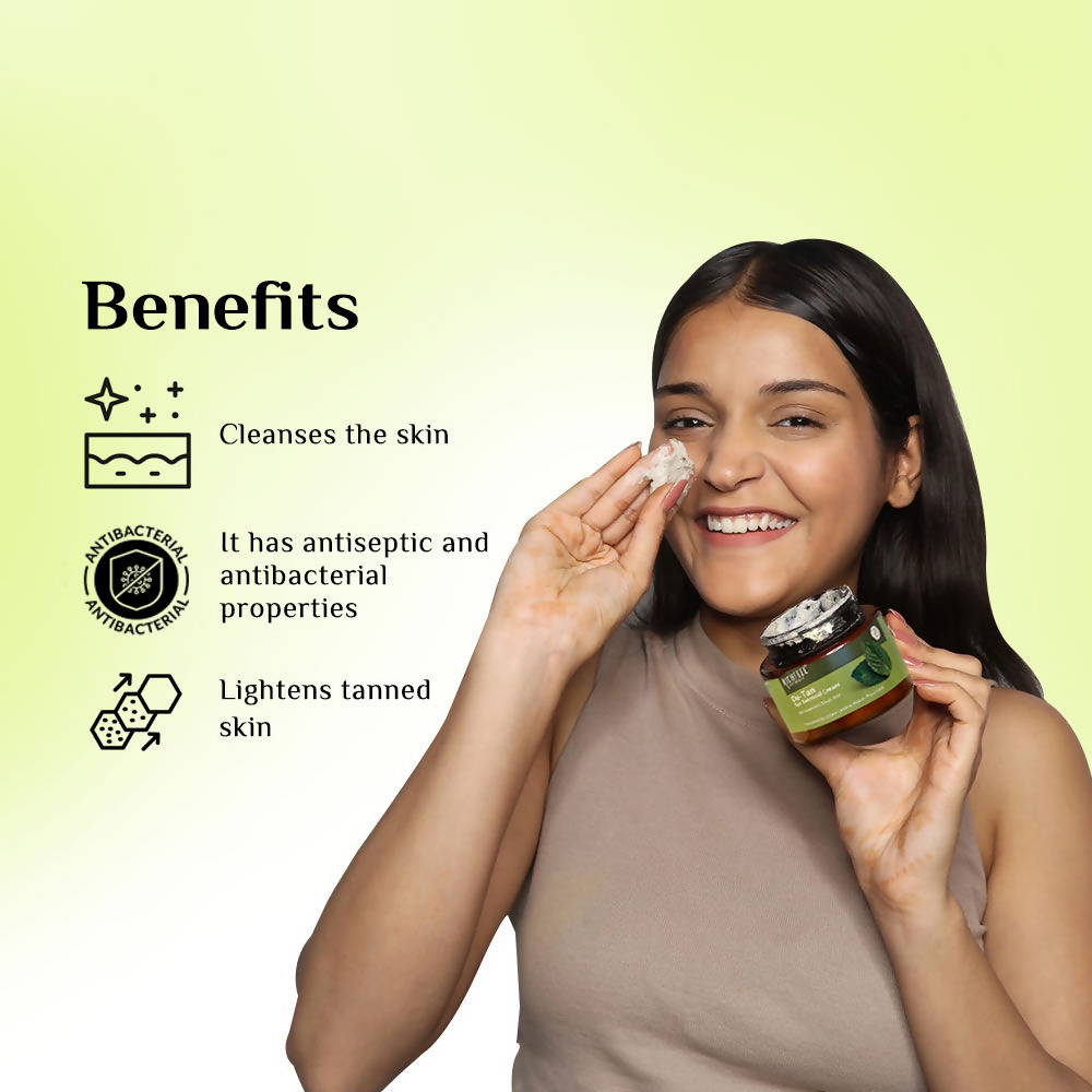 Richfeel De-tan Cream Natural Tan Removal Face Pack