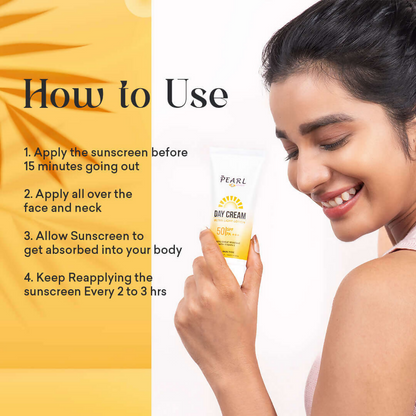 ARM Pearl Beauty Day Cream Ultra Light Lotion with SPF 50 PA+++