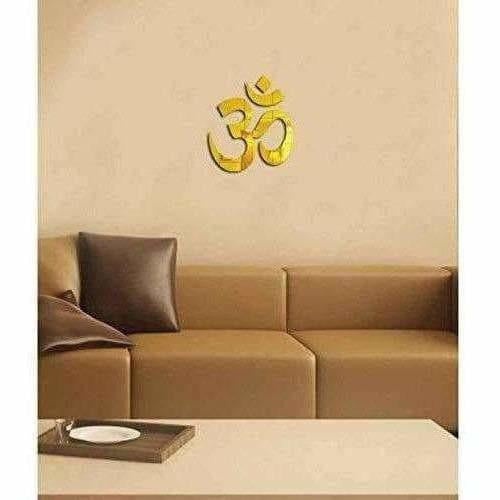 Gold Color - OM 3D Acrylic Mirror Wall Stickers