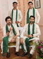 Raivat Ethnic Beige Colour Art Silk Kurta Pajama With Matching Dupatta