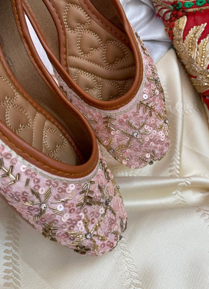 Desi Colour Women Indian Ethnic Footwear-Heavy Emb -3