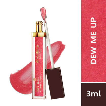 Biotique Diva Shine Lip Gloss - Dew Me Up