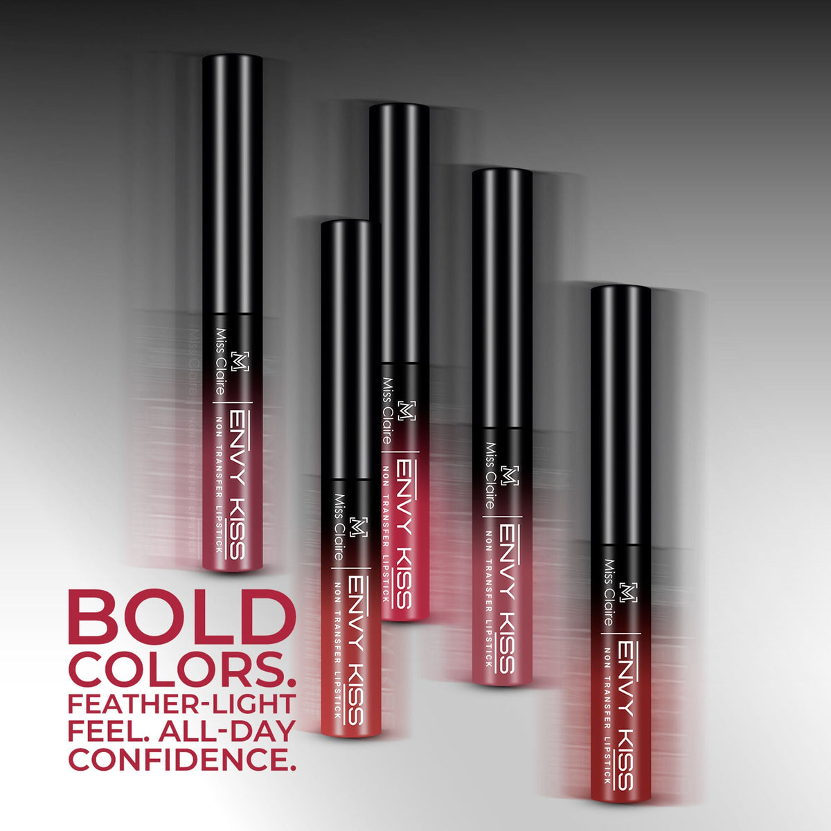Miss Claire Envy Kiss Non Transfer Lipstick - 22 Espresso Shot