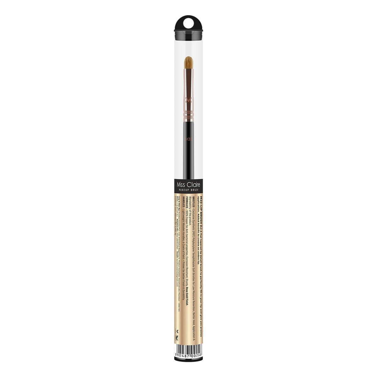 Miss Claire M32 - Lip Brush (L) - Rose Gold