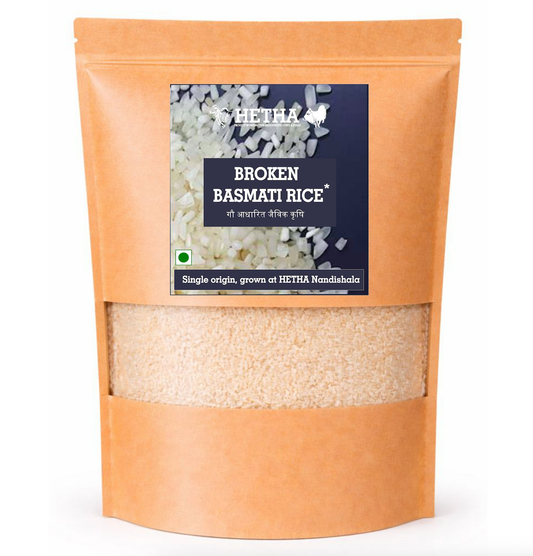 Hetha Broken Basmati Rice - from Certified Organic Paddy