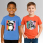 Chilins Round Neck Printed Super Combed Cotton T-shirt (Pack of 2)