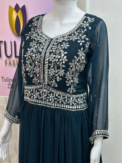 Party wear long gown