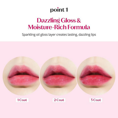 Etude House Dear Darling Oil Tint - 01 Real Cherry
