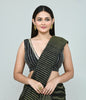 Joban Fashion Women's Dark Green Embroidered Stitched Blouse