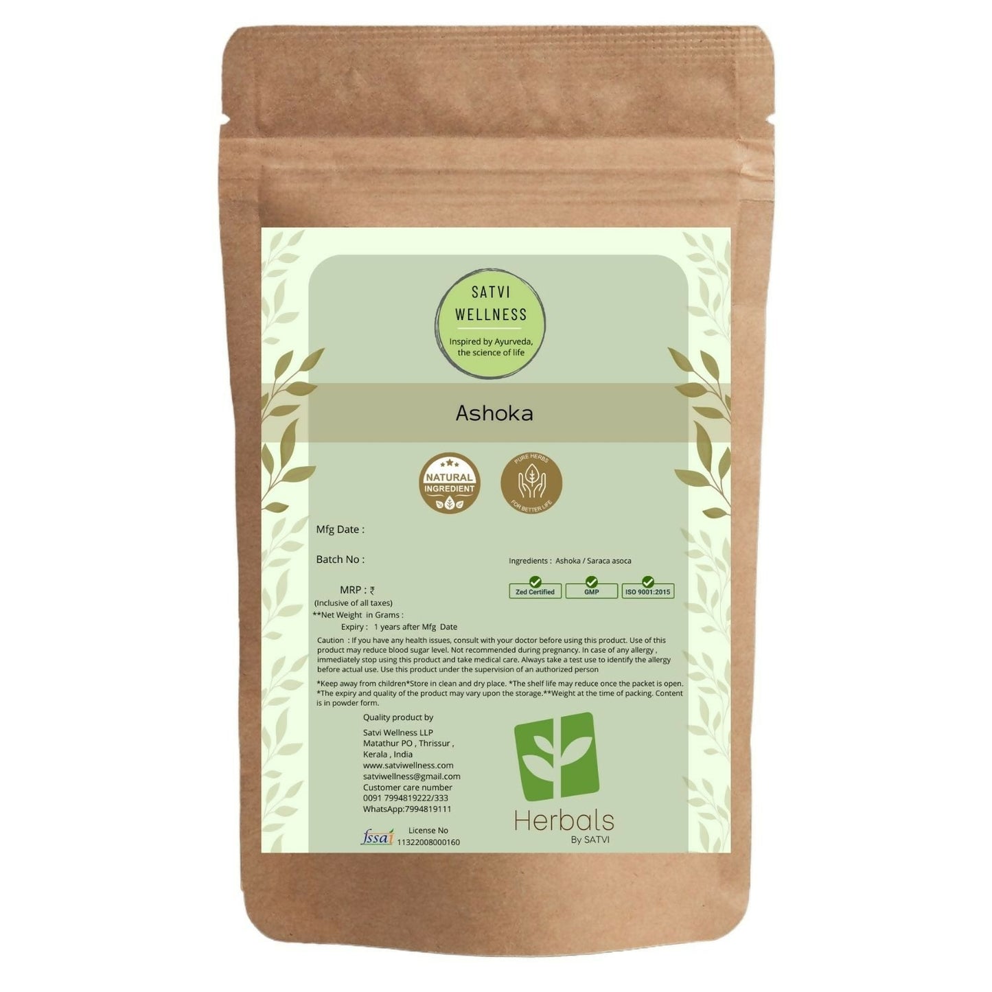 Satvi Wellness Ashoka Powder