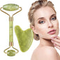 Favon Pack of Facial Roller & Gua Sha for Face, Neck Toning, Firming and Serum Application