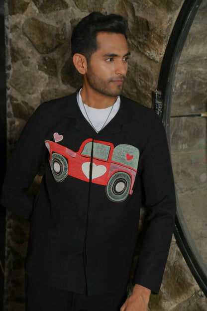Cruise Black Shacket by Hilo Design