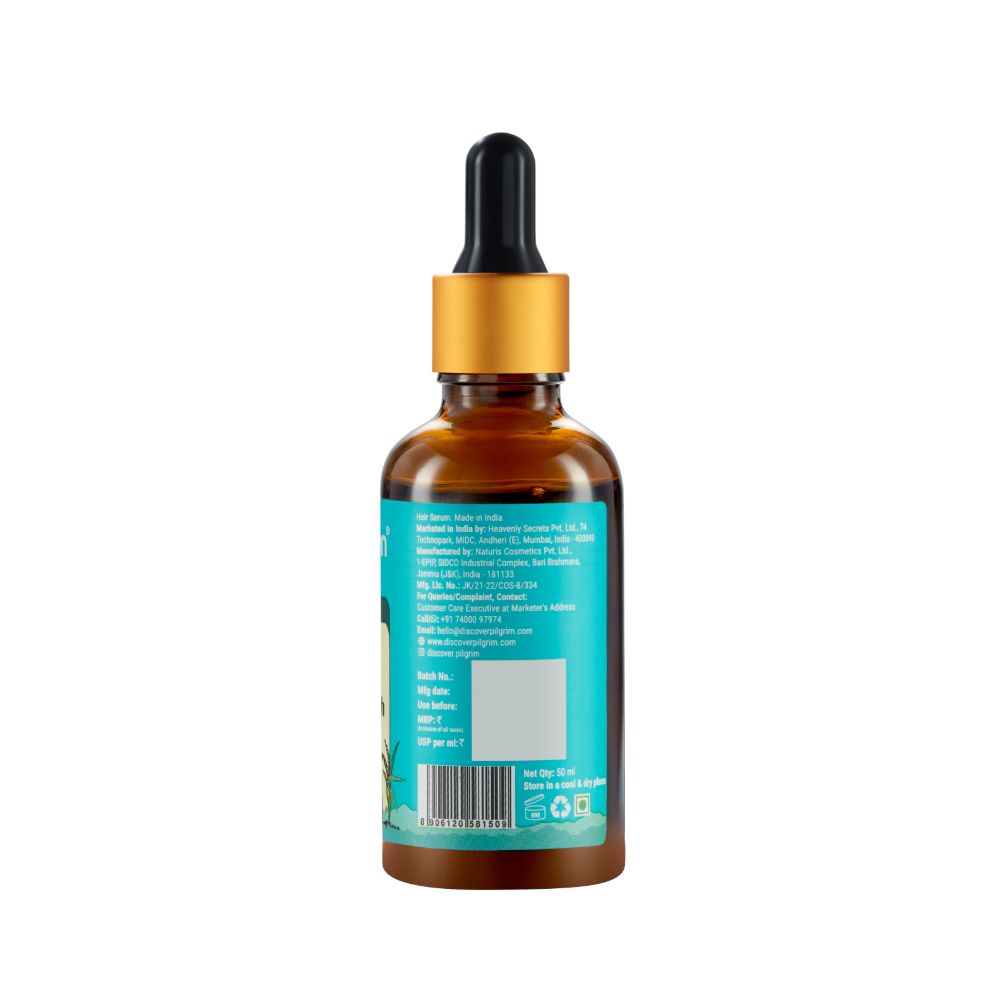 Pilgrim Redensyl 3% + Anagain 4% + 5% Capilia Stem Advanced Hair Growth Serum with Korean Black Rice