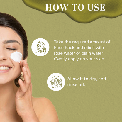 Khadi Natural Gold Thermo Herb Face Pack