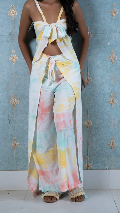 Noroke Toop Modal Orange Magic Pants With Top