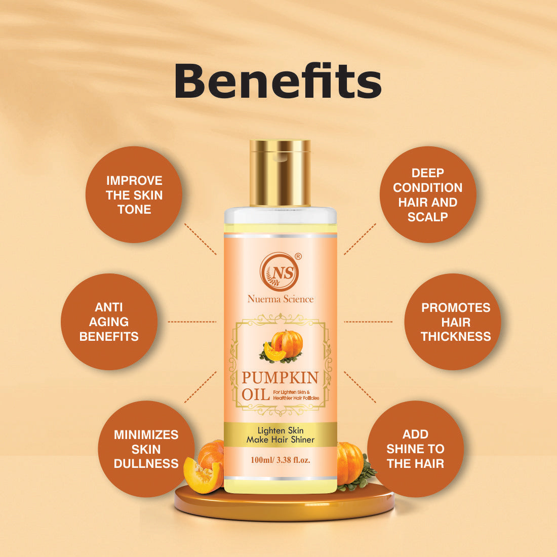 Nuerma Science Pumpkin Hair Oil