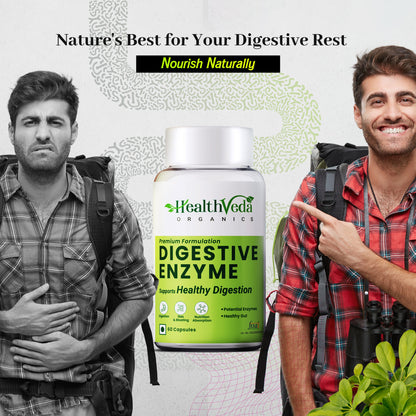 Health Veda Organics Digestive Enzyme Capsules