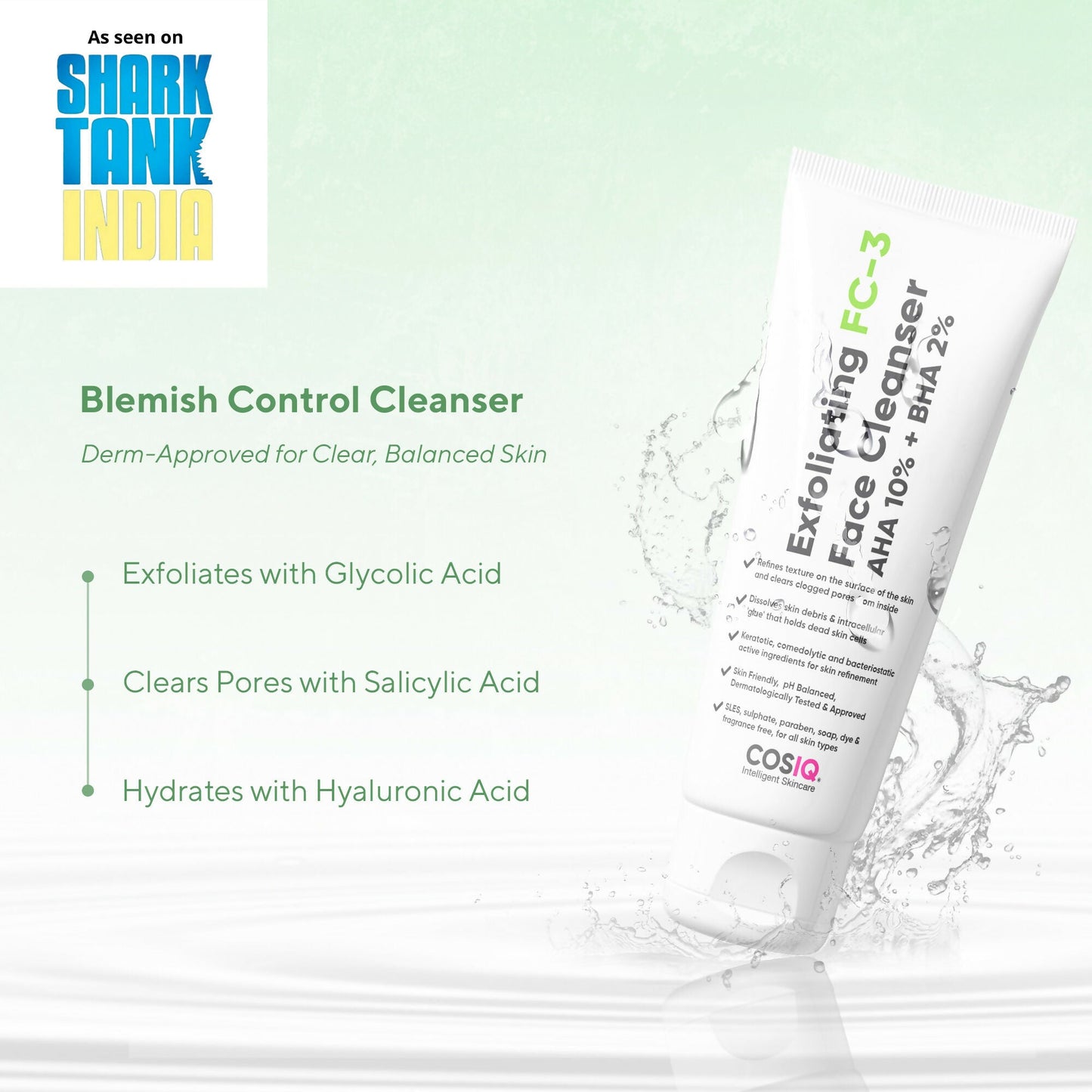 Cos-IQ FC-3 Exfoliating Face Wash