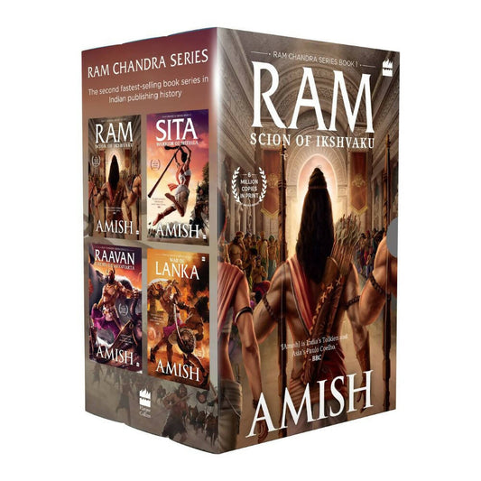The Ram Chandra Series: Boxset of 4 Books by Amish Tripathi