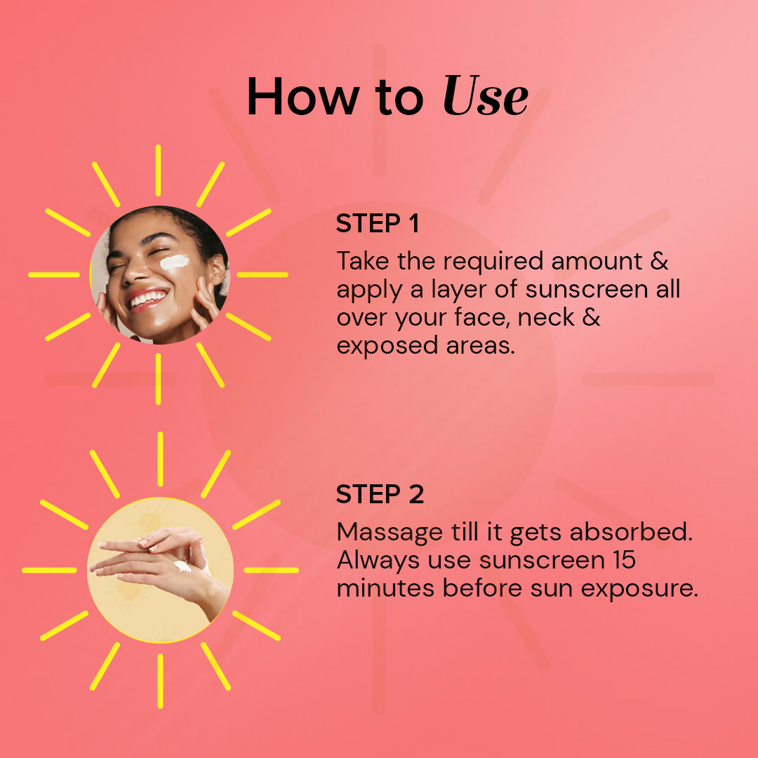 Khadi Natural Watermelon + Niacinamide Sunscreen SPF 50 PA+++