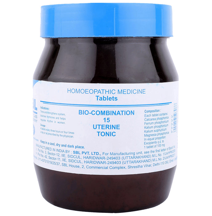 SBL Homeopathy Bio Combination 15 Uterine Tonic
