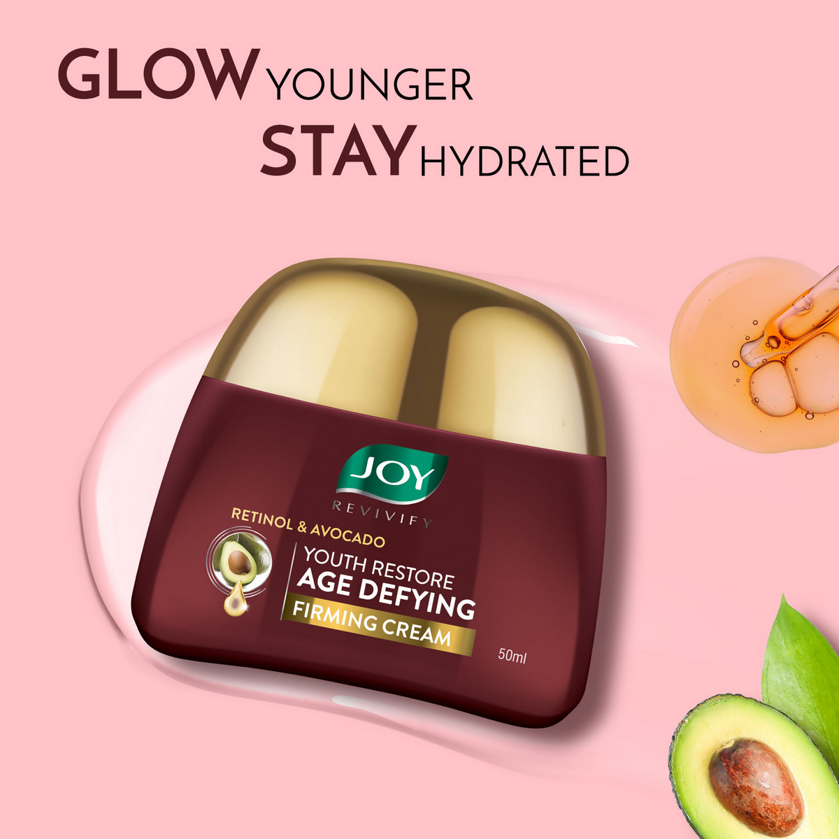 Joy Anti Ageing Face Cream with Retinol Ceramide & Avocado
