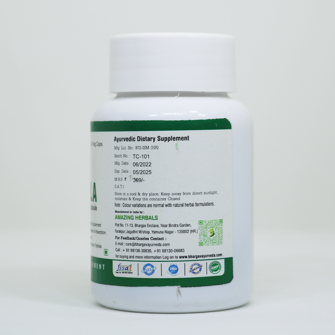 Dr.Bhargav’s Triphla Capsules