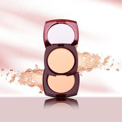 Matt Look True Cover Super Blendable Compact Powder - Ivory Rose